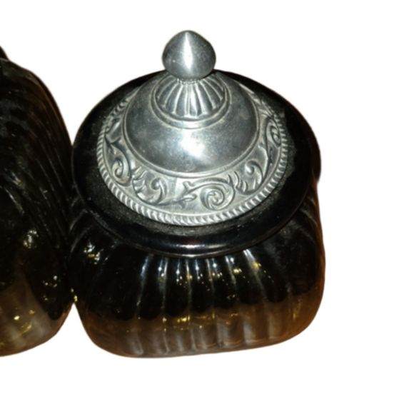 EUC Vintage 3 piece Glass jar set - Picture 11 of 11